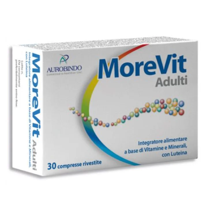 Aurobindo MoreVit Complemento Alimenticio Adulto 30 Comprimidos
