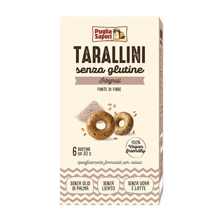 Puglia Flavours Integral Tarallini Sin Gluten 180g