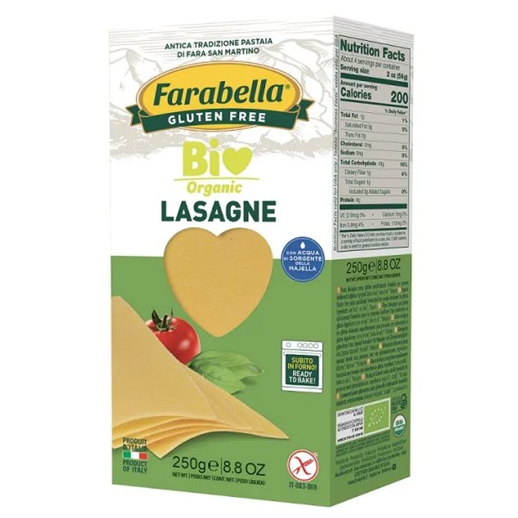 Farabella Lasaña Ecológica 250g