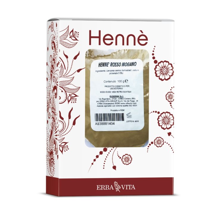 Erba Vita Group Tinte Caoba Henna Rojo 1kg