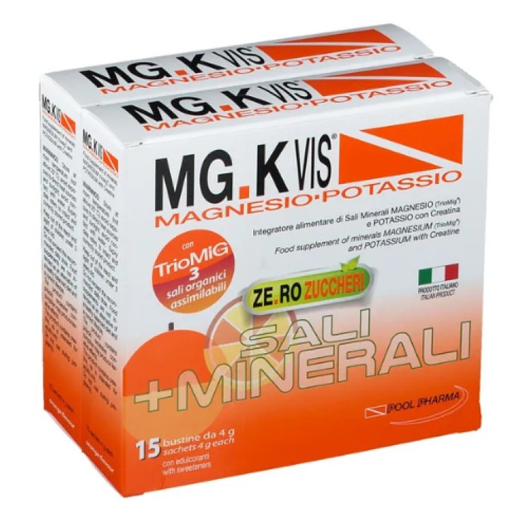 Mgk Vis Naranja Zero Azúcares Pool Pharma 30 + 15 Sobres