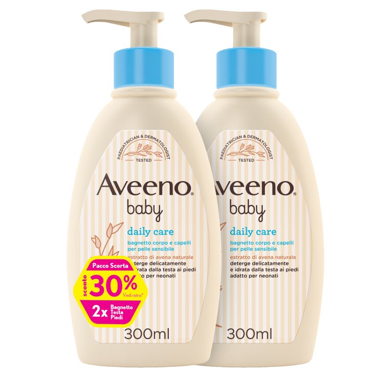 Cuidado Diario Aveeno Baño Bebé 300ml PROMO