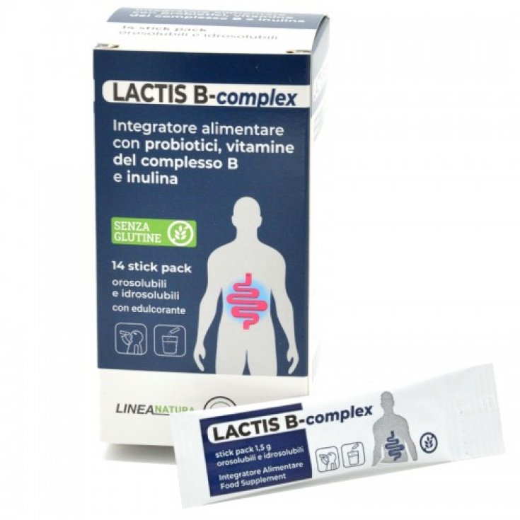 Agips Farmaceutici Lactis B-Complex Suplemento alimenticio 14 Stick