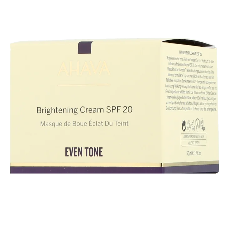 Ahava Age Contr Crema Hidratante Tono Uniforme 50ml