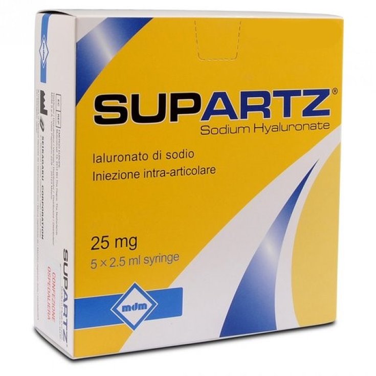 Supartz® Jeringa Intraarticular MDM 5x2.5ml