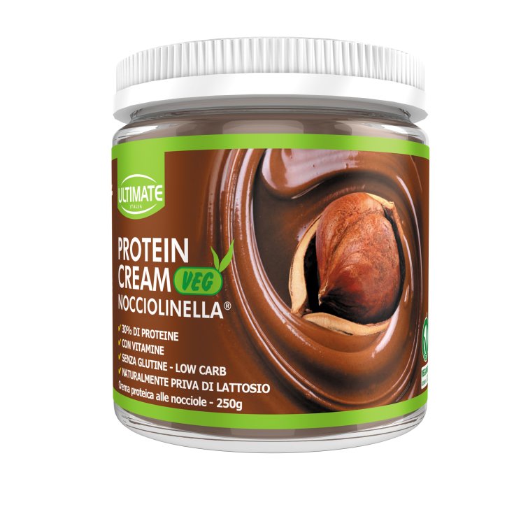 Ultimate Protein Cream Nocciolinella® Crema Proteica Vegetal Con Avellanas 250g