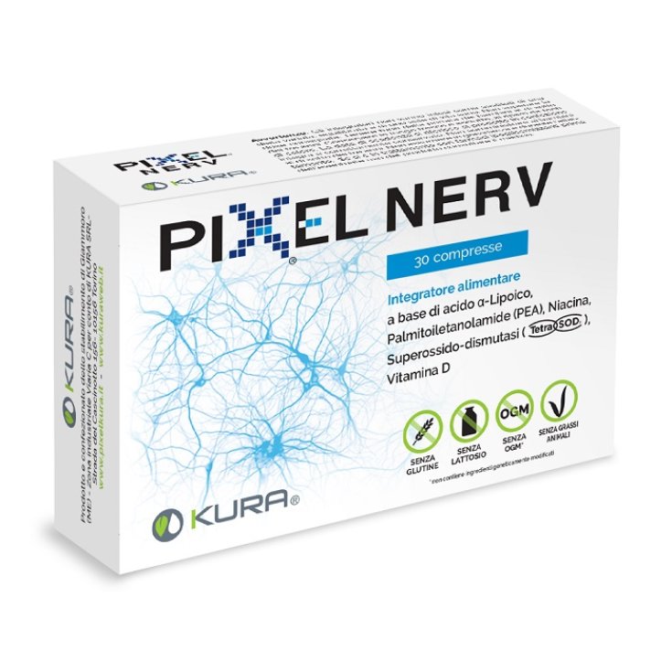 Kura Pixel Nerv Complemento Alimenticio 30 Cápsulas