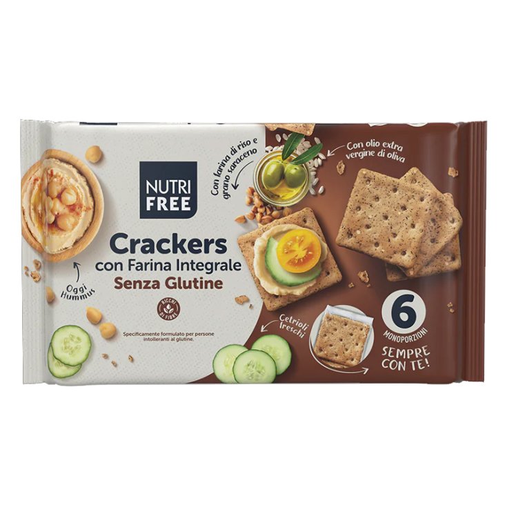 Galletas Integrales Nutrifree Sin Gluten 6 Piezas