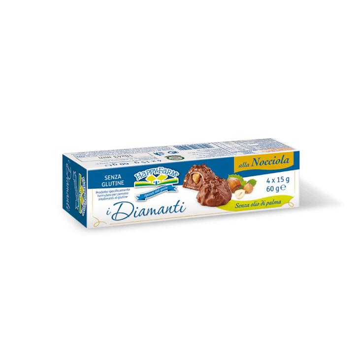 Happy Farm I Diamantes Alla Nocciola 60g