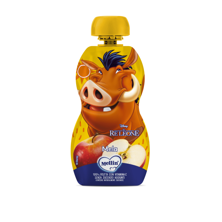 Disney Snack Rayo McQueen Manzana Con Vitamina C Mellin 110g