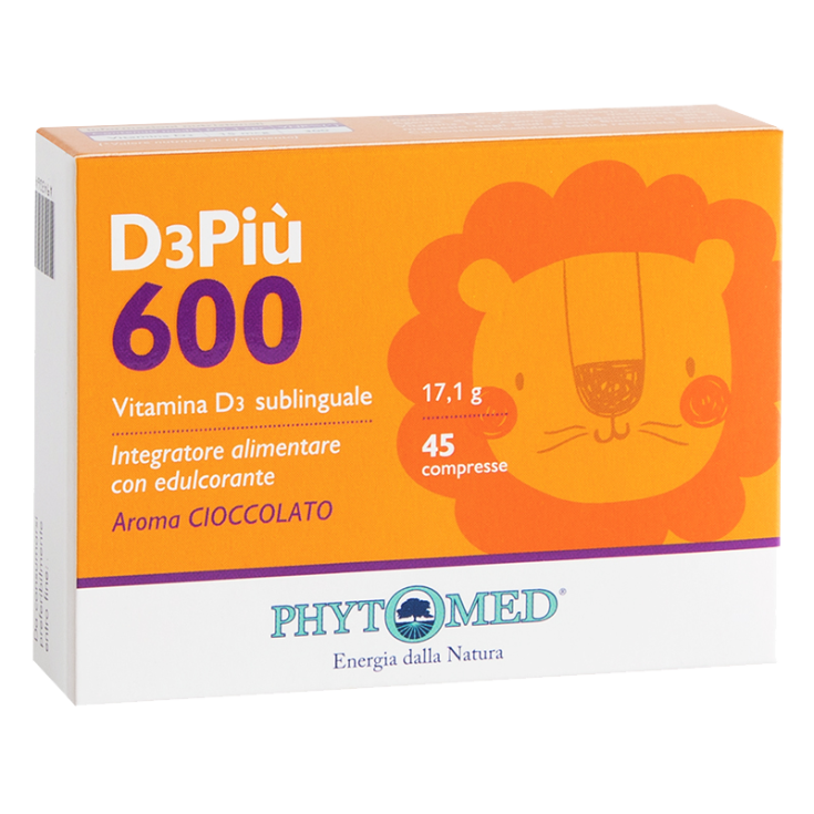 D3 Plus 600 Phytomed 45 Comprimidos