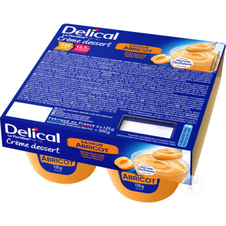 Delical Crema Albaricoque 4x125g