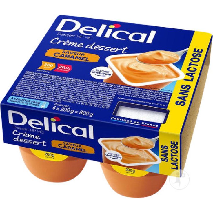 Delical Crema De Caramelo 4x125g