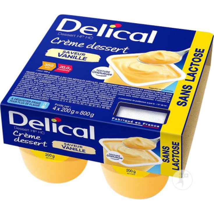 Delical Crema Vainilla 4x125g