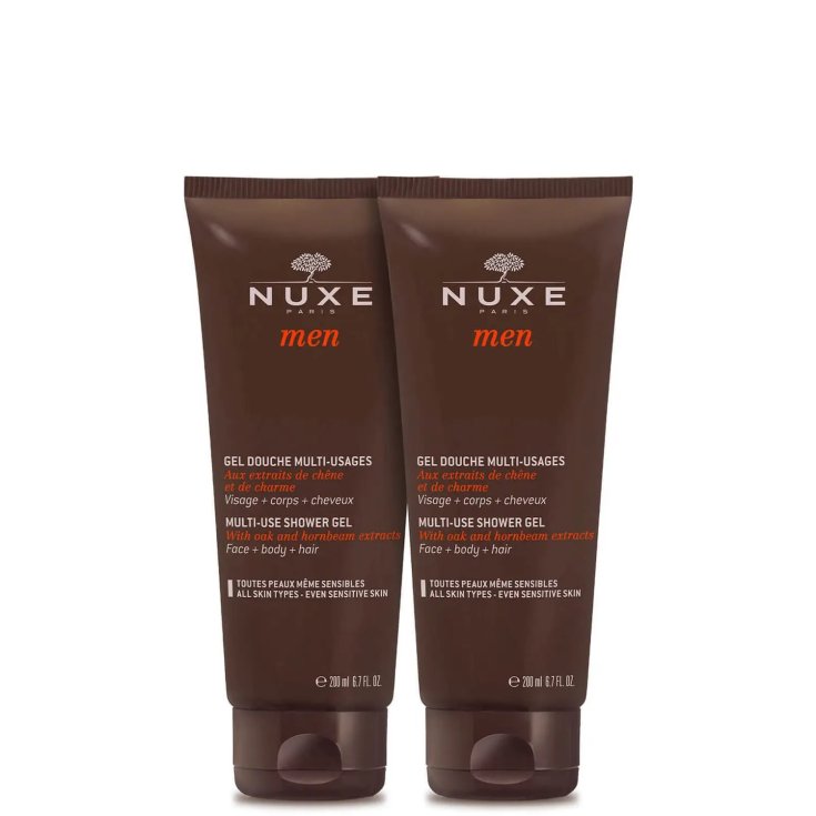 Gel de Ducha Multiusos Nuxe Men 2x200ml