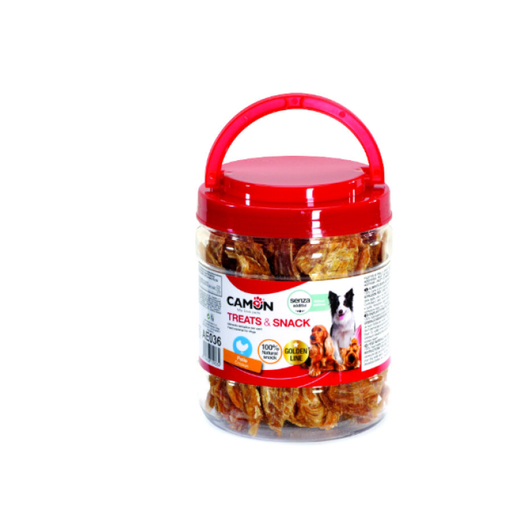 CAMON Treats & Snacks Alimento Sencillo Para Perros Con Pollo 500g