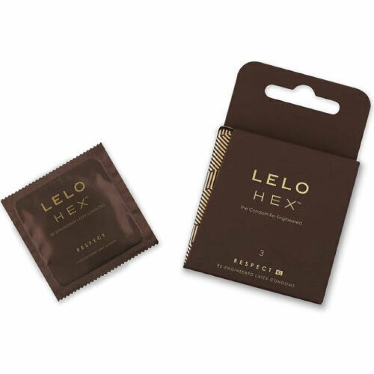 Lelo Hex™ Respeto XL 3 Preservativos