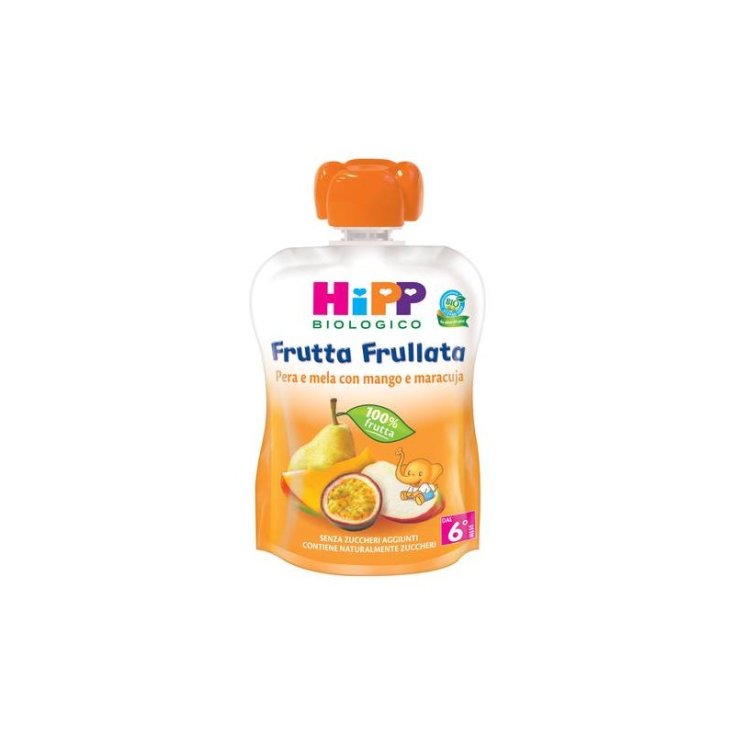 Puré de Frutas Pera Manzana Mango Maracuyá HiPP Orgánico 90g