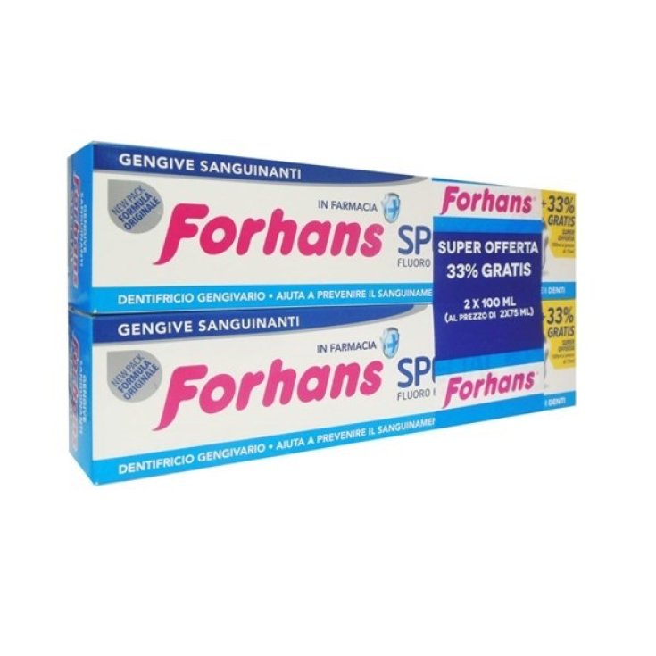 Forhans Special® Encías Sangrantes Pasta Dentífrica 75ml + 33%