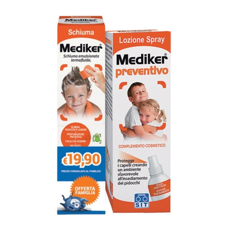 Sit Mediker Espuma Antipiojos + Spray Preventivo