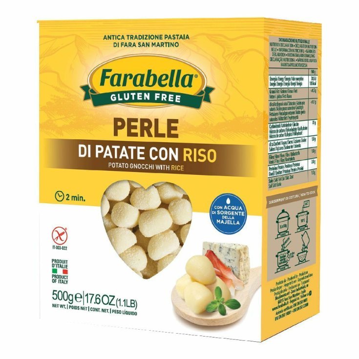 Farabella Patata Perlé Con Arroz 500g