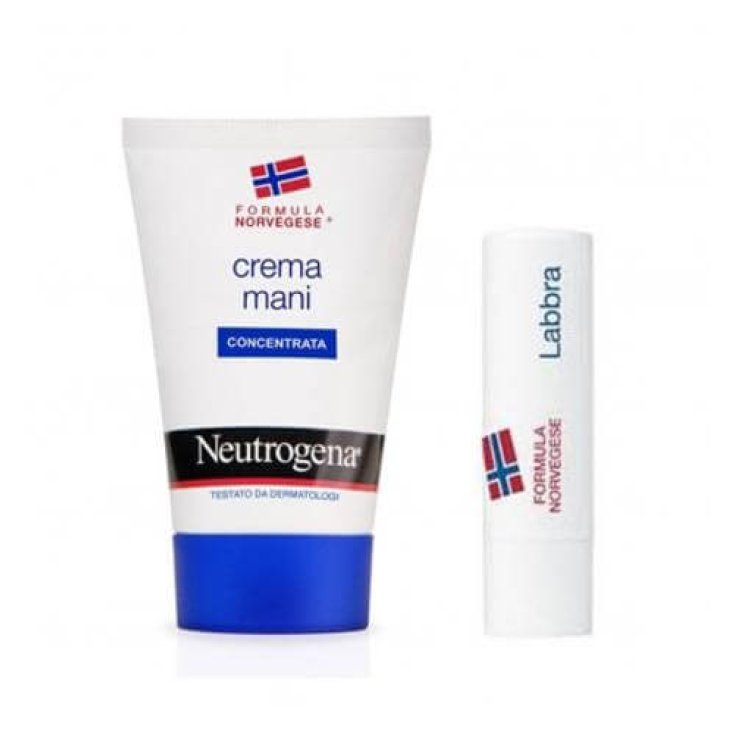 Neutrogena® Crema de Manos Concentrada + Barra de Labios