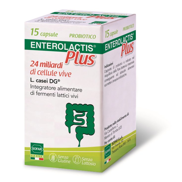 Enterolactis Plus Sofar 15 Cápsulas