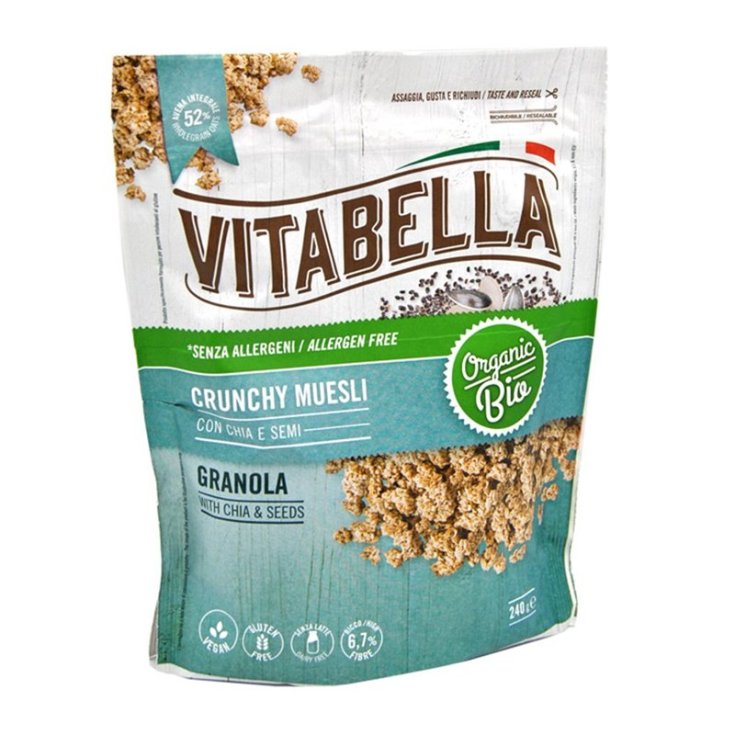 Muesli Crujiente Con Chia Y Semillas De Vitabella 240g