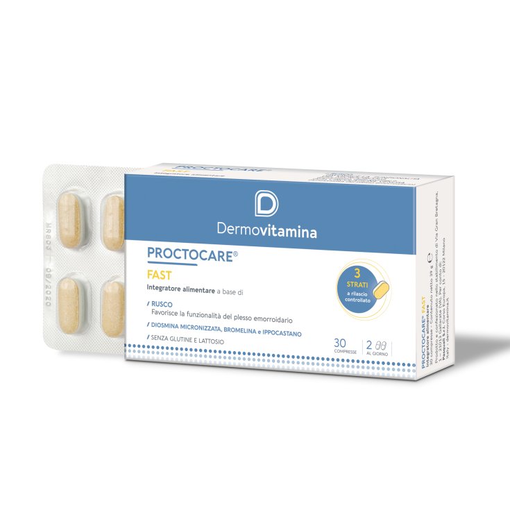 Proctocare® Fast Dermovitamina 30 Comprimidos