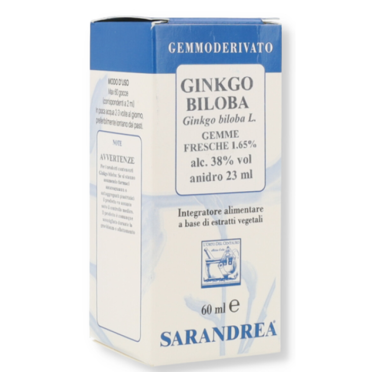 Extracto de Ginkgo Biloba Bud Sarandrea 60ml