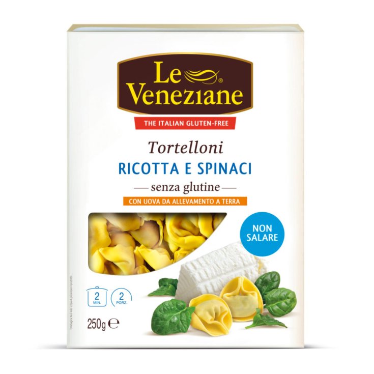 Le Veneziane Tortelloni Ricotta Y Espinacas Sin Gluten Molino Di Ferro® 250g