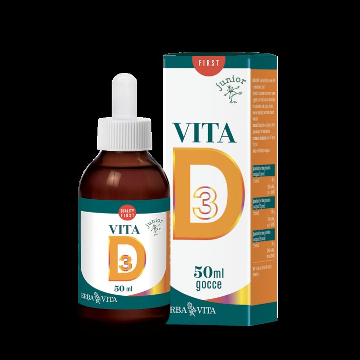 Vita D Gotas Erba Vita 50ml