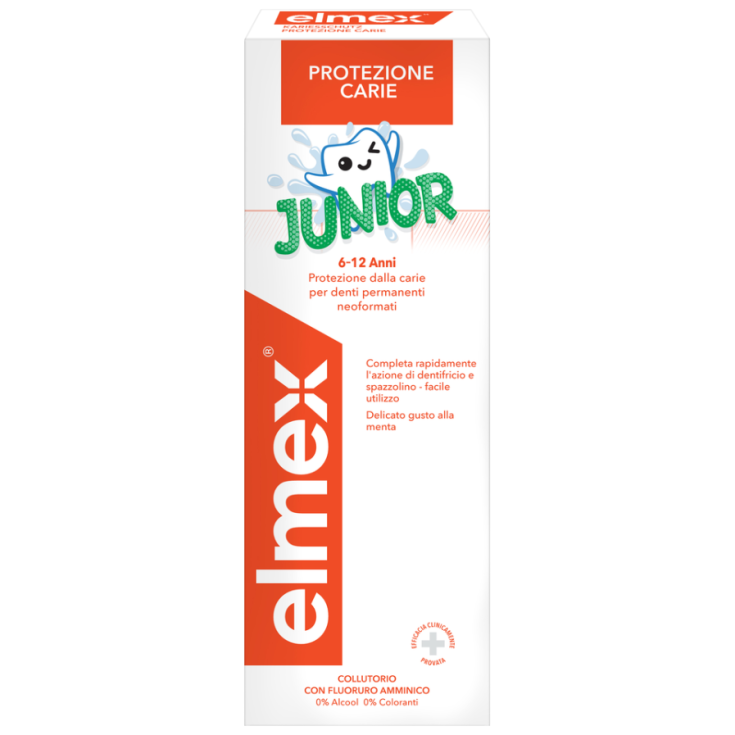elmex® Junior 6-12 Años Colutorio 400ml