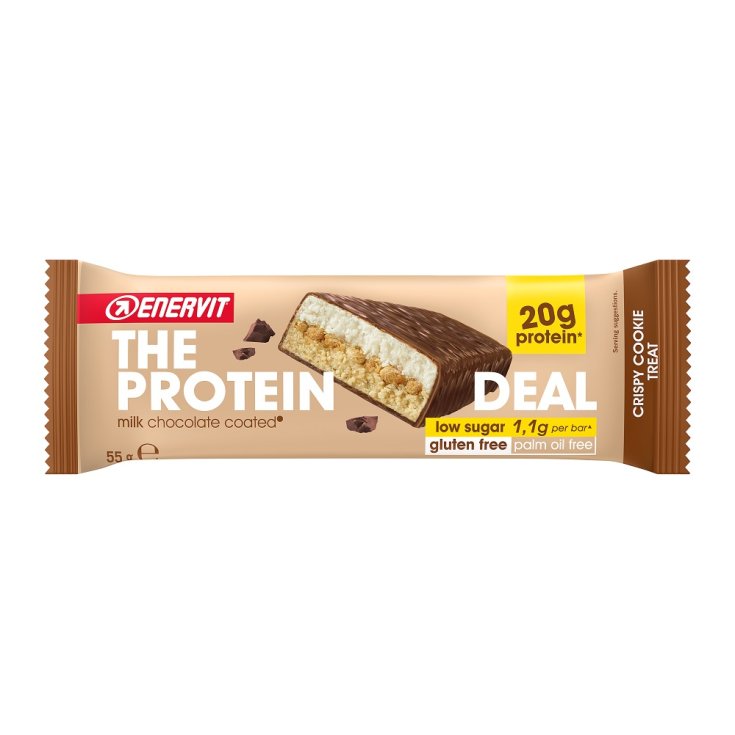 The Protein Deal Golosina De Galleta Crujiente Enervit 55g