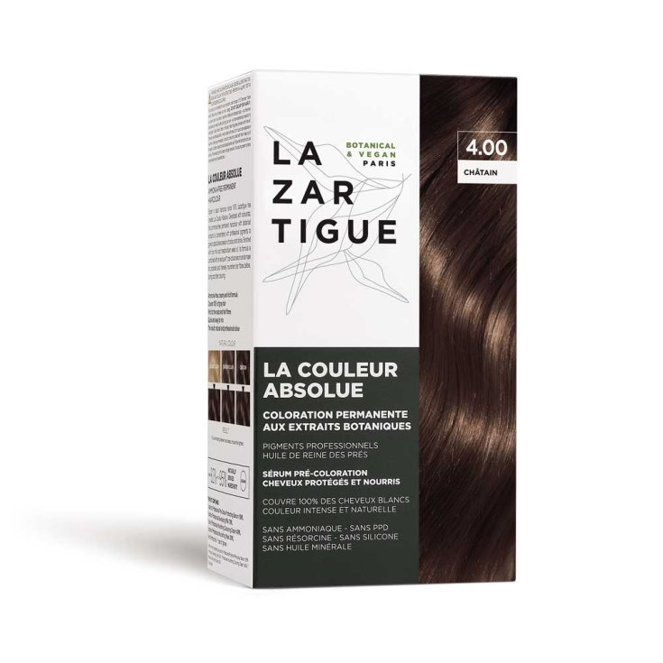 JF Lazartigue Couleur Absolue Tinte para el Cabello Tono 4.00 Marrón Chocolate