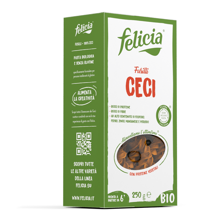 Fusilli Felicia Legumbres Linea 250g