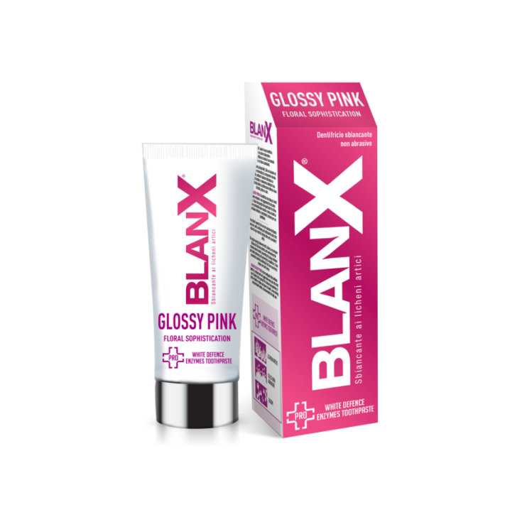 GLOSSY PINK BlanX Pasta de dientes blanqueadora 75ml