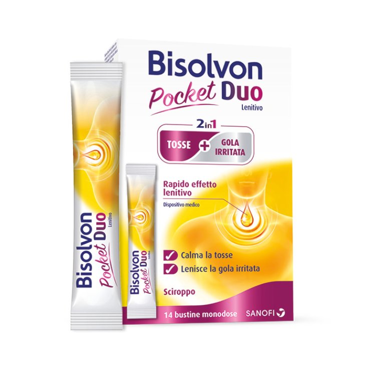 Bisolvon Pocket Duo Sanofi 14 Sobres