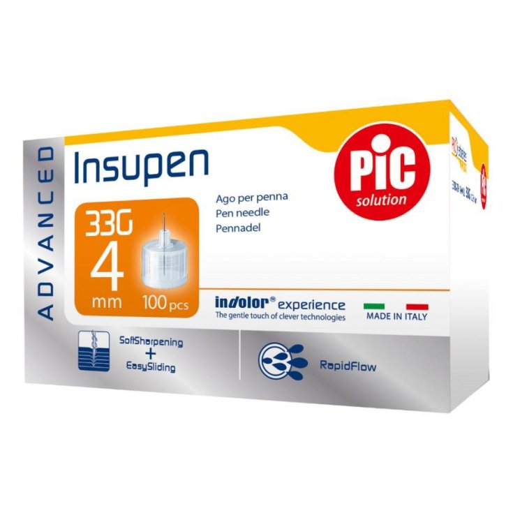 Insupen Advanced Pic Solution 100 Piezas