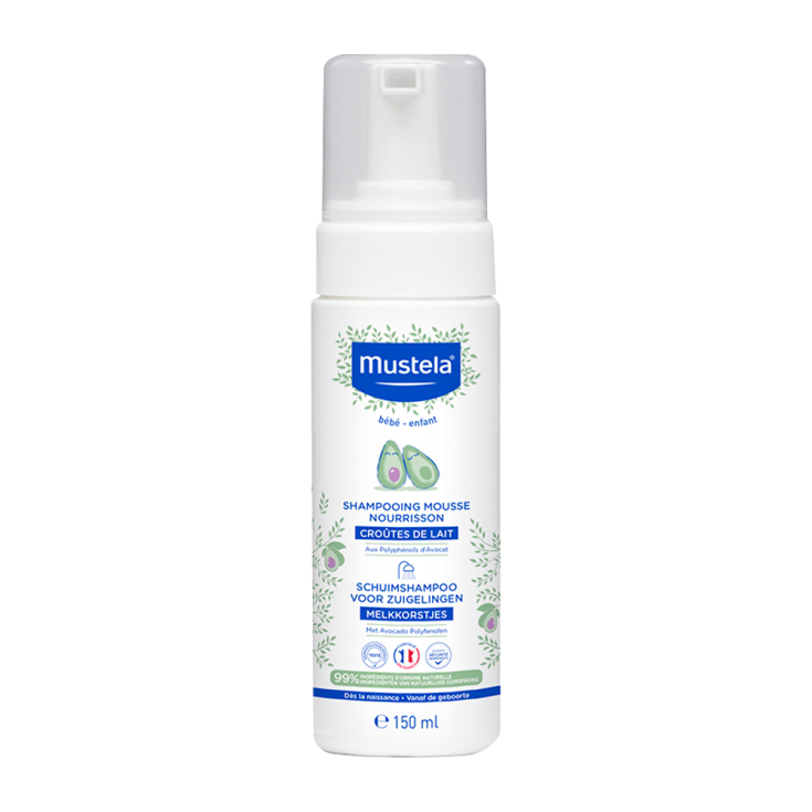 Mustela Champú Espuma Para Piel Normal Para Recién Nacido 150ml