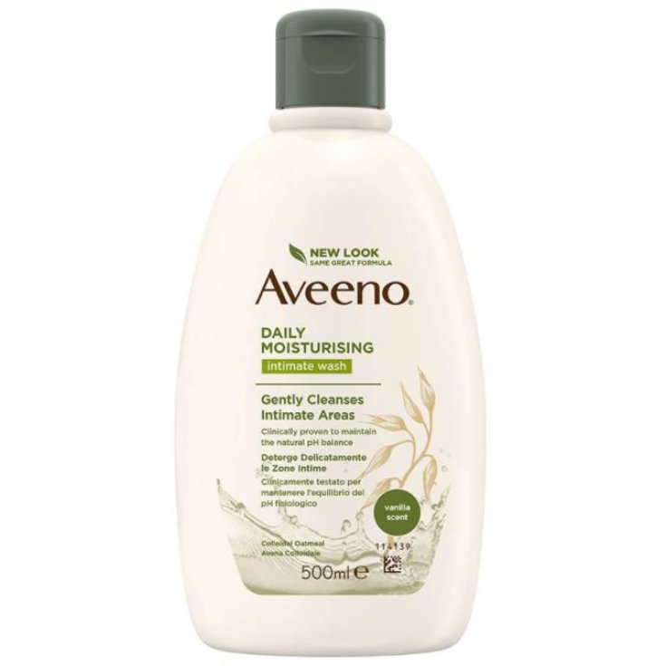 Aveeno® Limpiador Íntimo Hidratante Diario Perfume Vainilla 500ml