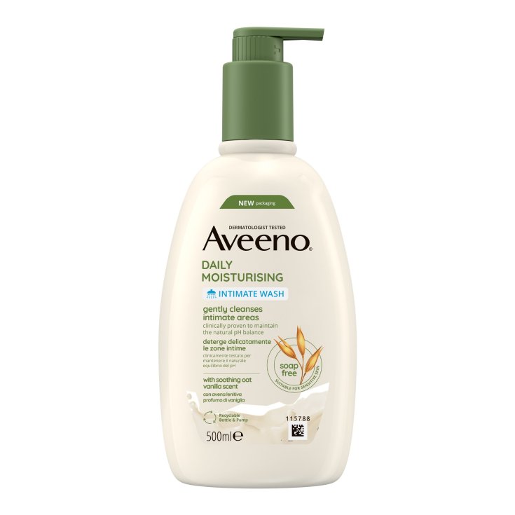 Aveeno® Limpiador Íntimo Hidratante Diario Perfume Vainilla 500ml