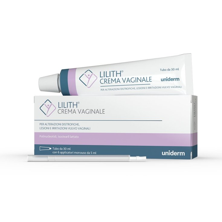 Lilith UNIDERM Crema Vaginal 30ml + 6 Aplicadores