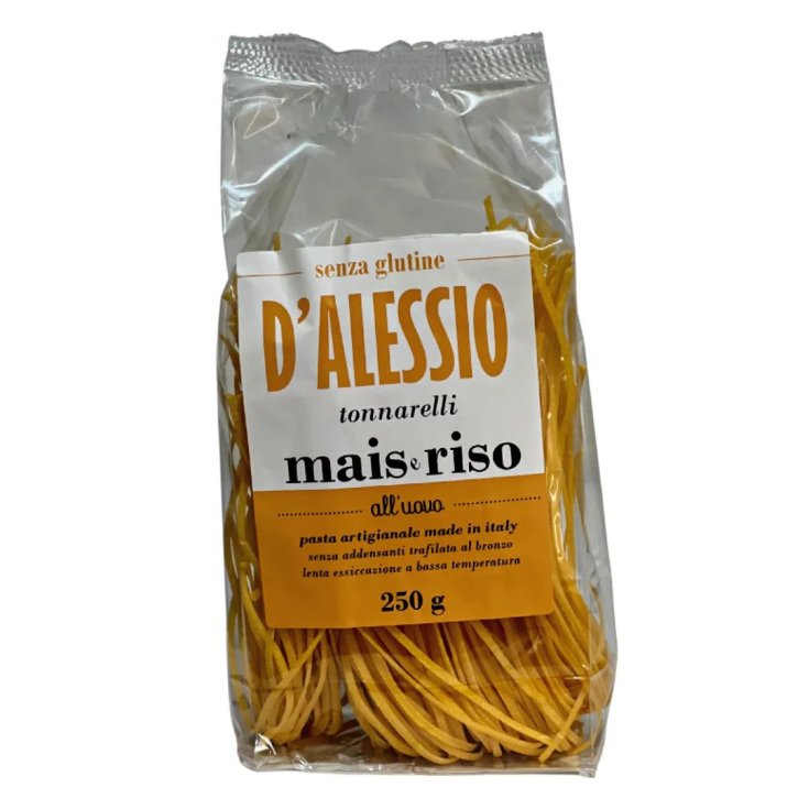 Pasta De Maíz Y Arroz Con Huevo D'Alessio Tonnarelli 250g