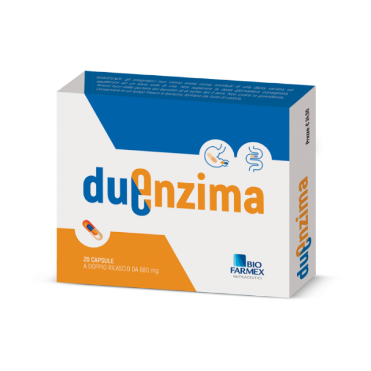 Duenzyme Biofarmex 20 Cápsulas De Doble Liberación