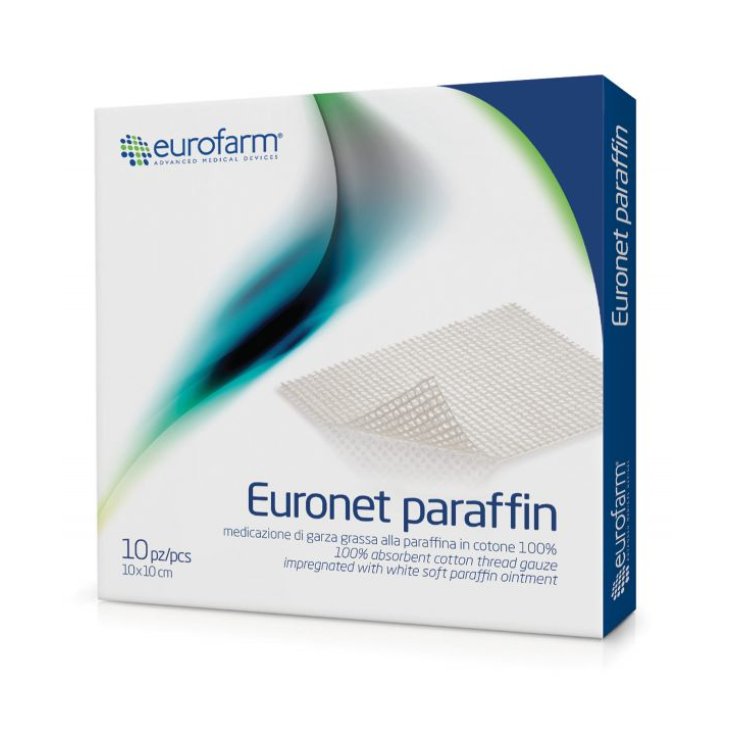 Euronet Parafina Eurofarm 10 Gasa Parafina Grasa