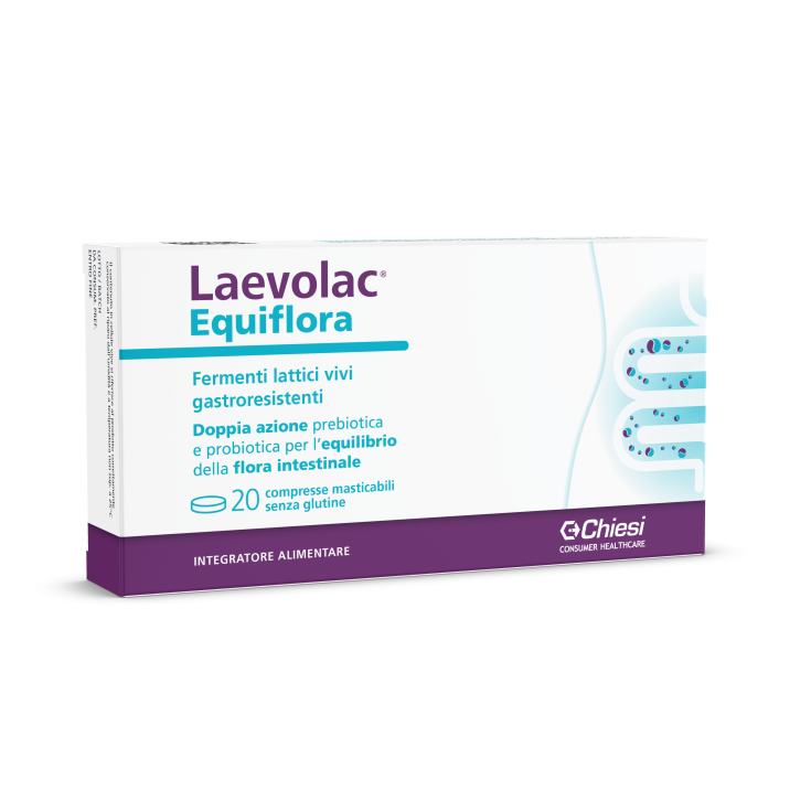 Laevolac® Equiflora Chiesi 20 Comprimidos Masticables