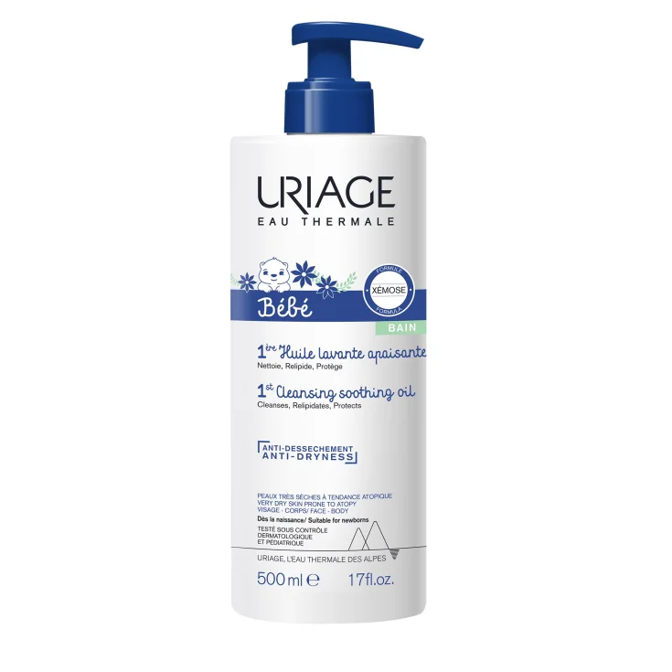 Bébé Uriage Aceite Limpiador Calmante 500ml