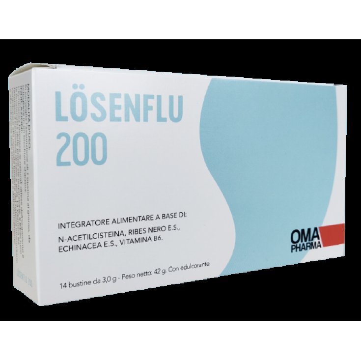 Losenflu 200mg Omapharma 14 Sobres De 3g