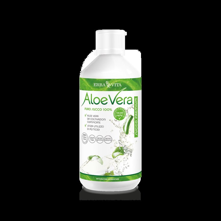 Jugo de Aloe Vera Premium Erba Vita 500ml